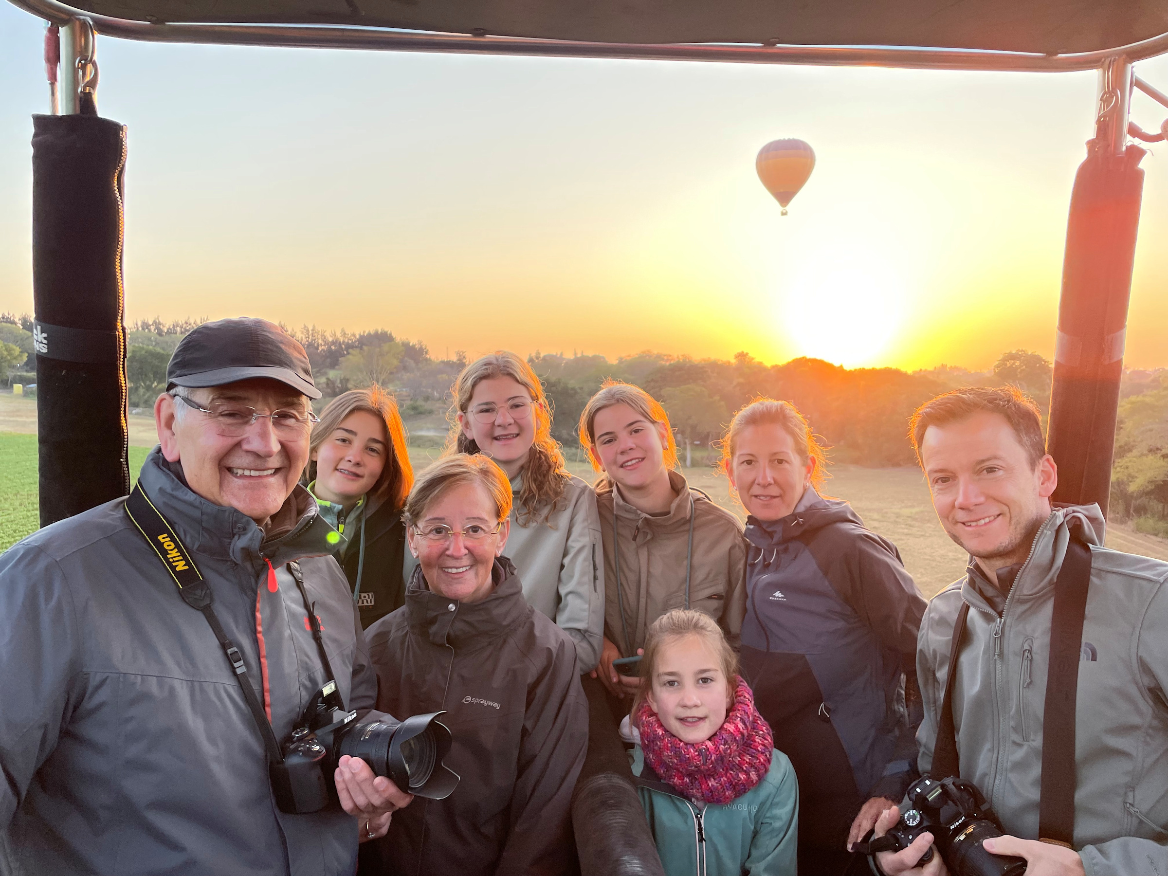 This image is of a family celebraing Oupa & Ouma's 50th Wedding Aniversary.